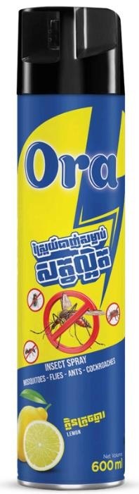 ស្ព្រៃយ៍បាញ់សម្លាប់សត្វល្អិត ក្លិនក្រូចឆ្មារ